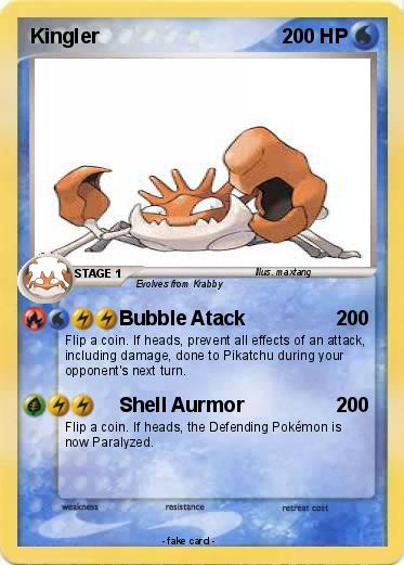 Pokemon Kingler