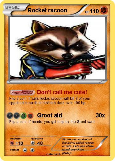 Pokemon Rocket racoon