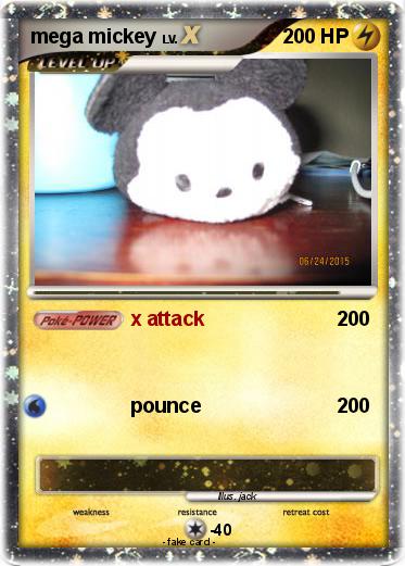 Pokemon mega mickey