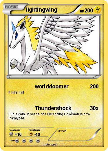 Pokemon lightingwing