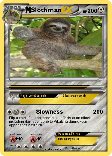 Pokemon Slothman