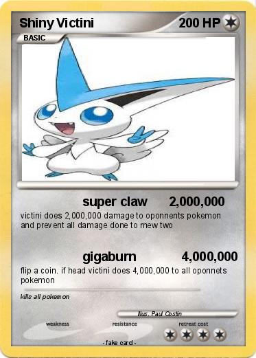 Pokemon Shiny Victini