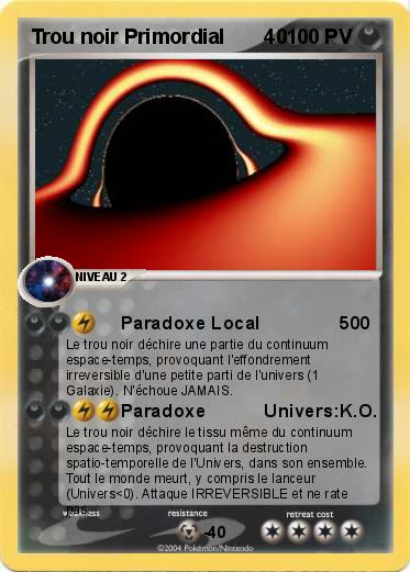 Pokemon Trou noir Primordial       40