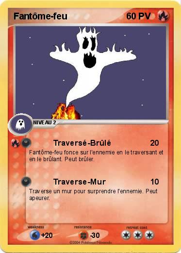 Pokemon Fantôme-feu