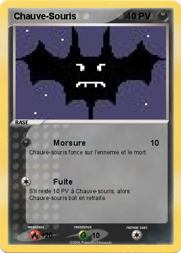 Pokemon Chauve-Souris