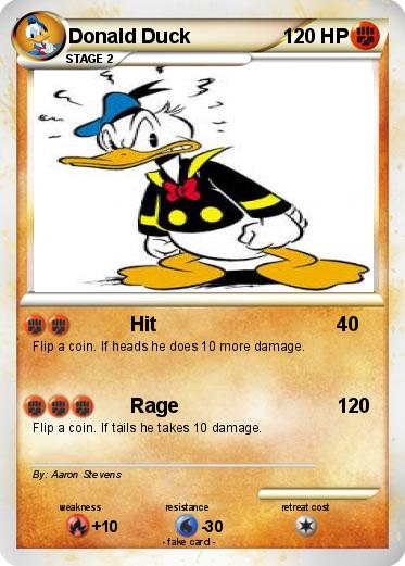 Pokemon Donald Duck
