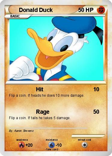 Pokemon Donald Duck