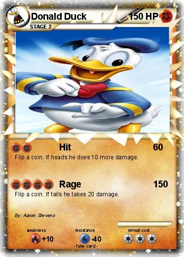 Pokemon Donald Duck