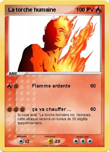 Pokemon La torche humaine 