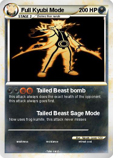 Pokemon Full Kyubi Mode