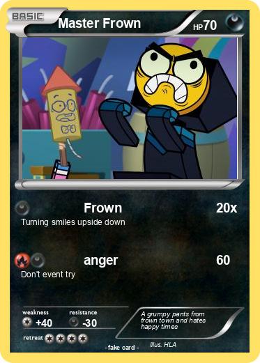 Pokemon Master Frown