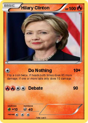 Pokemon Hilary Clinton