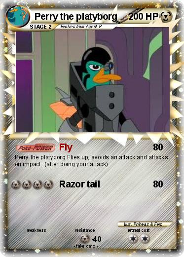 Pokemon Perry the platyborg