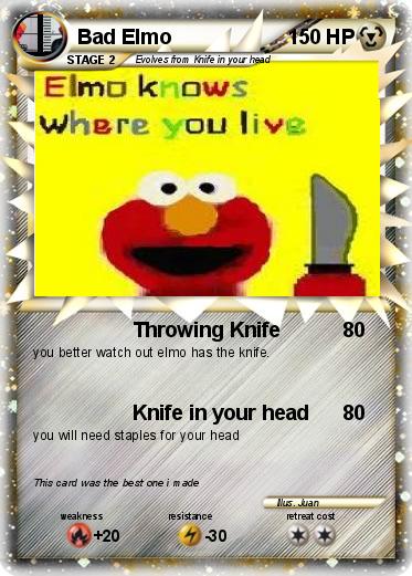 Pokemon Bad Elmo