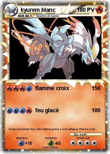 Pokemon kyurem blanc
