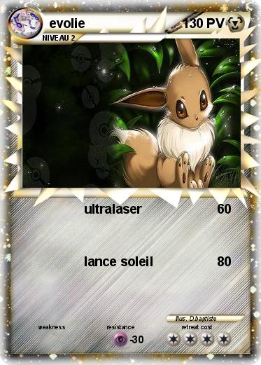 Pokemon evolie