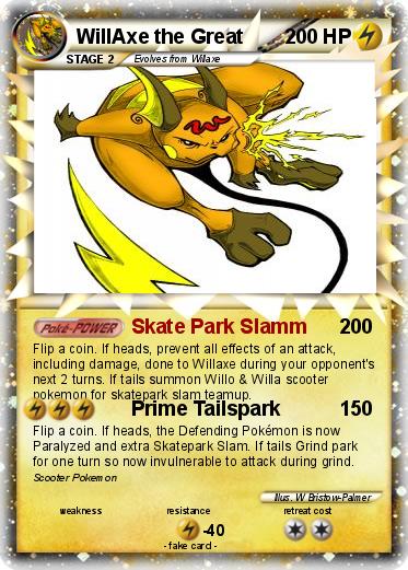 Pokemon WillAxe the Great