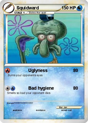 Pokemon Squidward