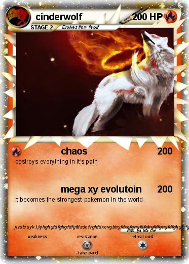Pokemon cinderwolf