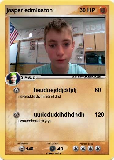 Pokemon jasper edmiaston