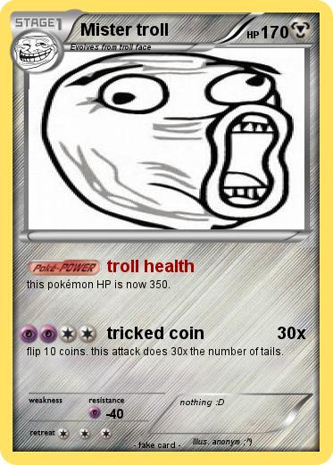 Pokemon Mister troll