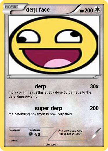 Pokemon derp face
