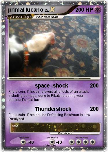 Pokemon primal lucario