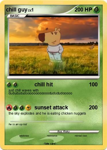 Pokemon chill guy
