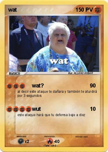 Pokemon wat