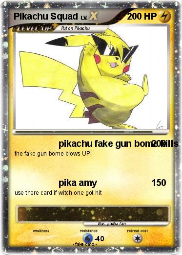 Pokemon Pikachu Squad