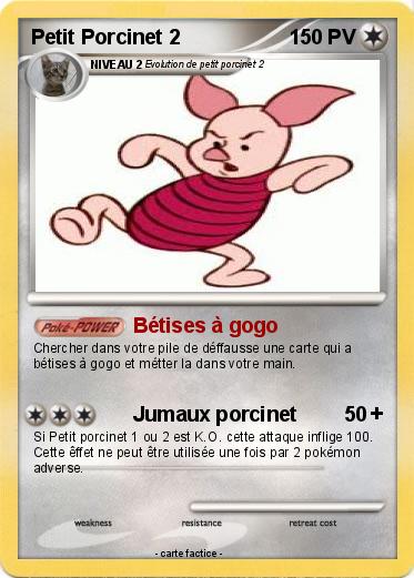 Pokemon Petit Porcinet 2