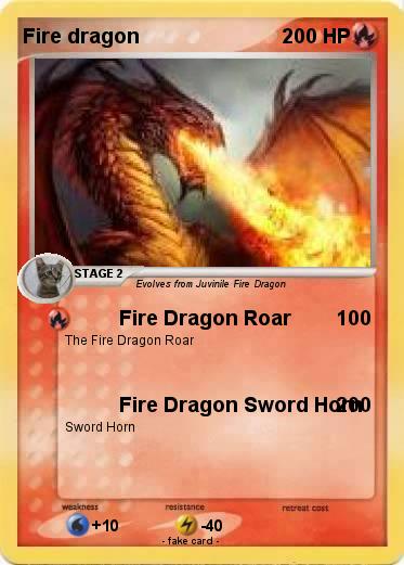 Pokemon Fire dragon