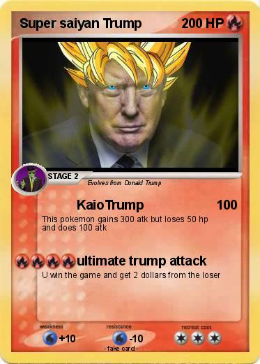 Pokemon Super saiyan Trump