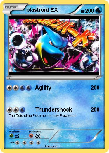 Pokemon blastroid EX