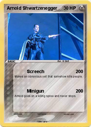 Pokemon Arnold Shwartzenegger