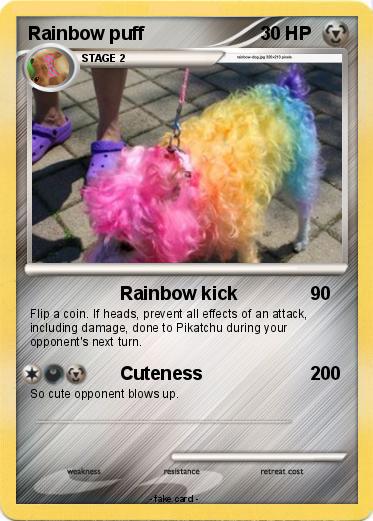 Pokemon Rainbow puff