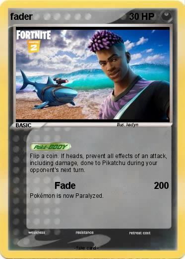 Pokemon fader