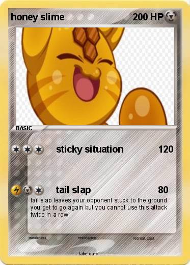 Pokemon honey slime