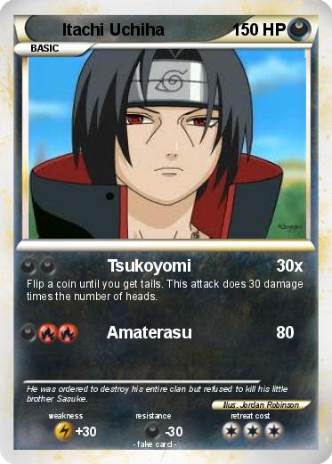 Pokemon Itachi Uchiha