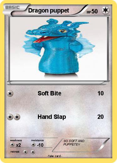 Pokemon Dragon puppet