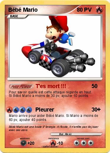 Pokemon Bébé Mario