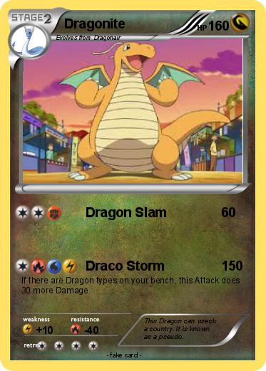Pokemon Dragonite