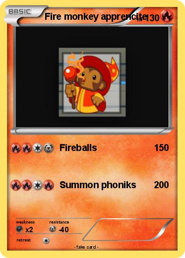 Pokemon Fire monkey apprencite