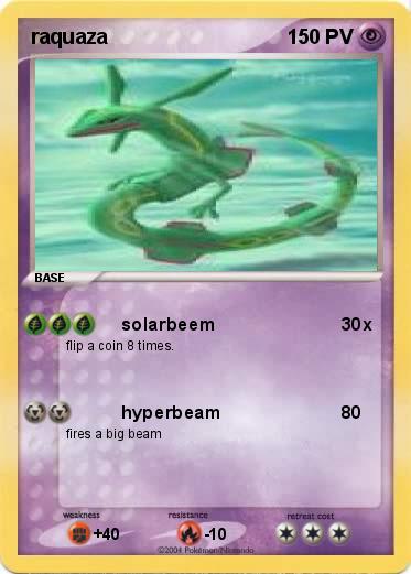 Pokemon raquaza