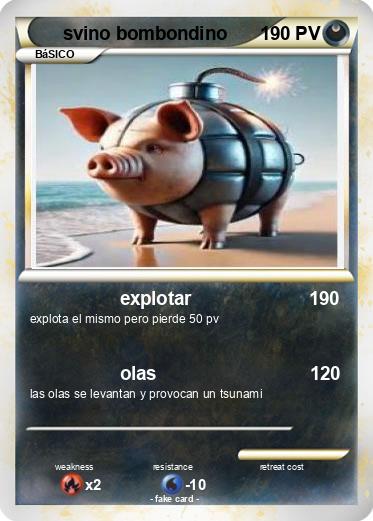 Pokemon svino bombondino