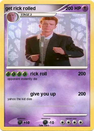 Pokemon get rick rolled