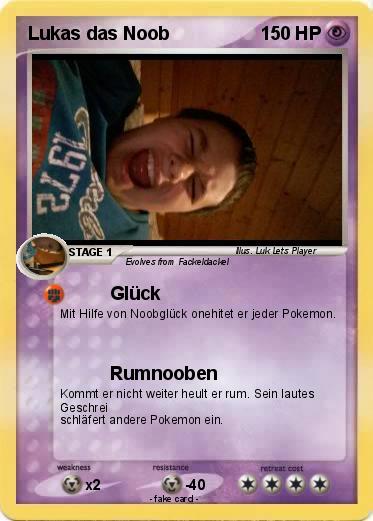 Pokemon Lukas das Noob