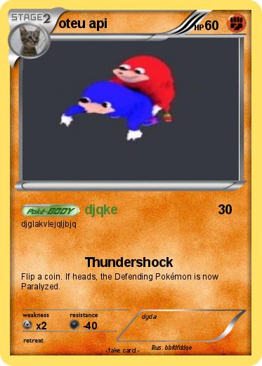 Pokemon oteu api