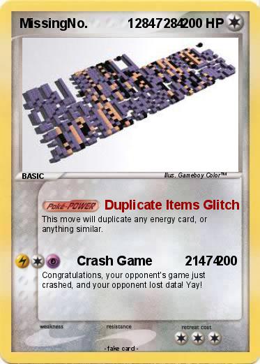Pokemon MissingNo.           12847284