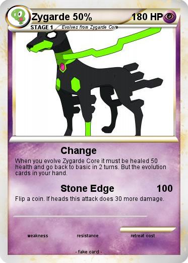 Pokemon Zygarde 50%